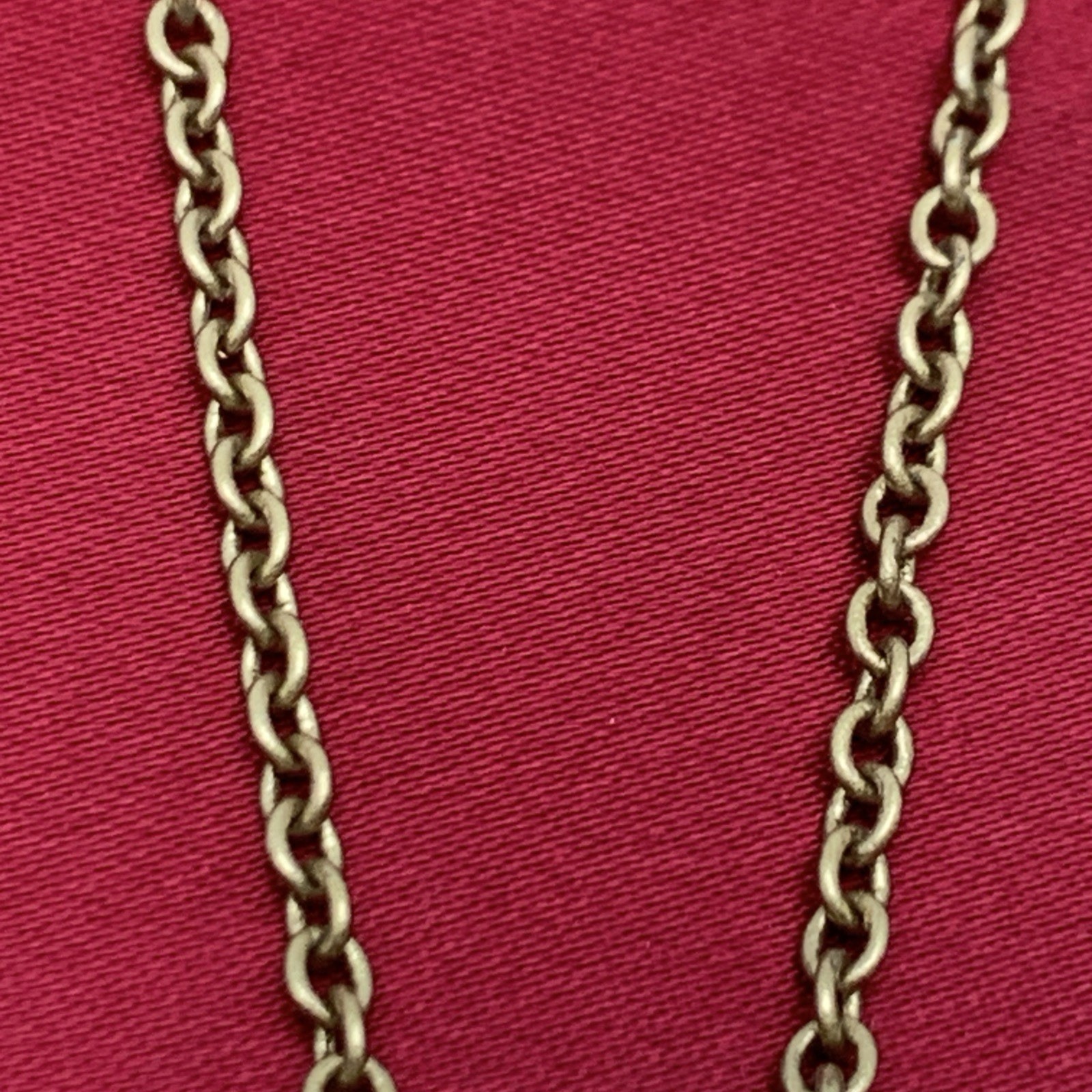 SHB Goldtone Brown/Tan Stone Cabochon Dangle Necklace