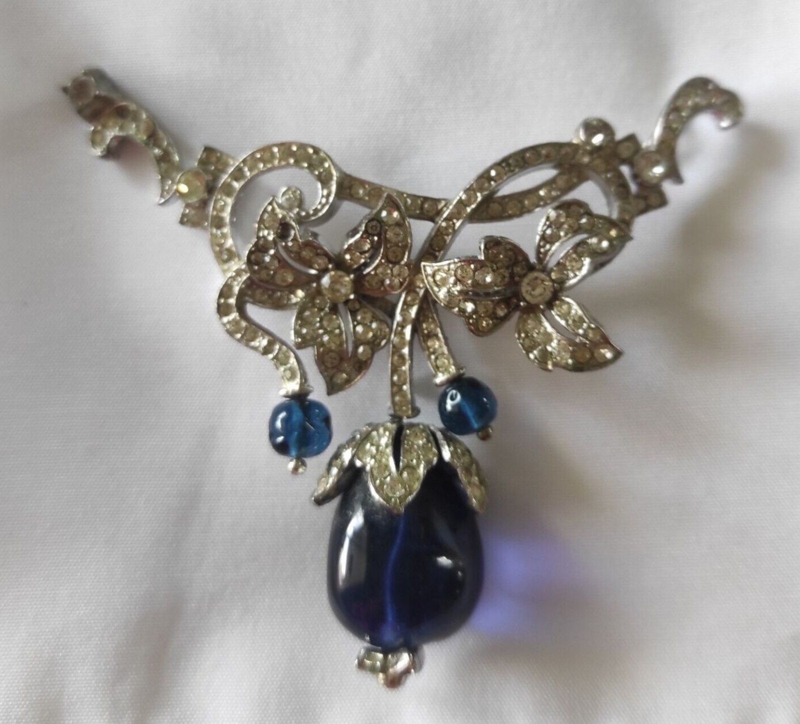 Cristian Dior by Kramer Brooch 1950s Vintage Collectible