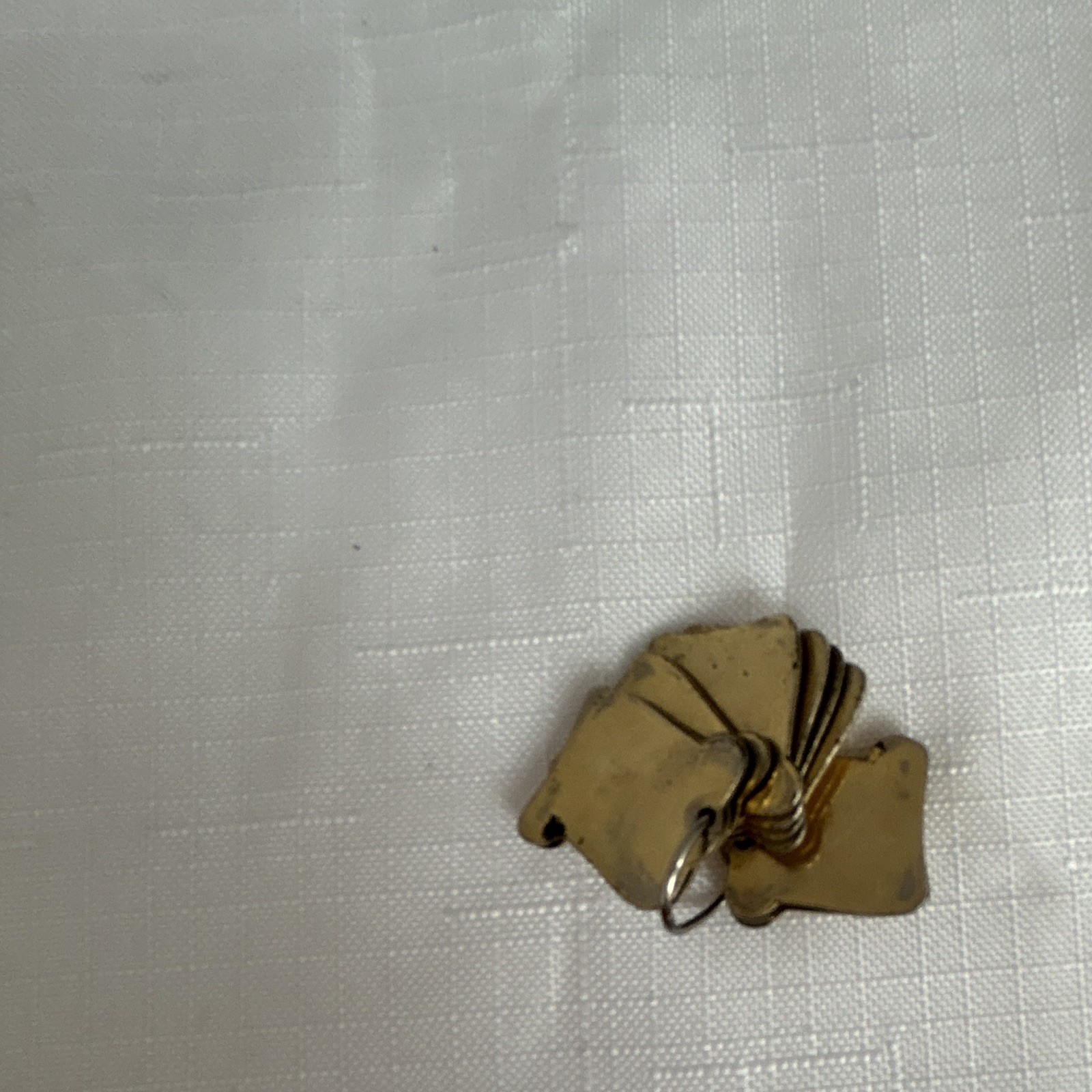 Vintage Gold Tone Metal Charm Lot, No Stone, Jewelry Charms & Pendants