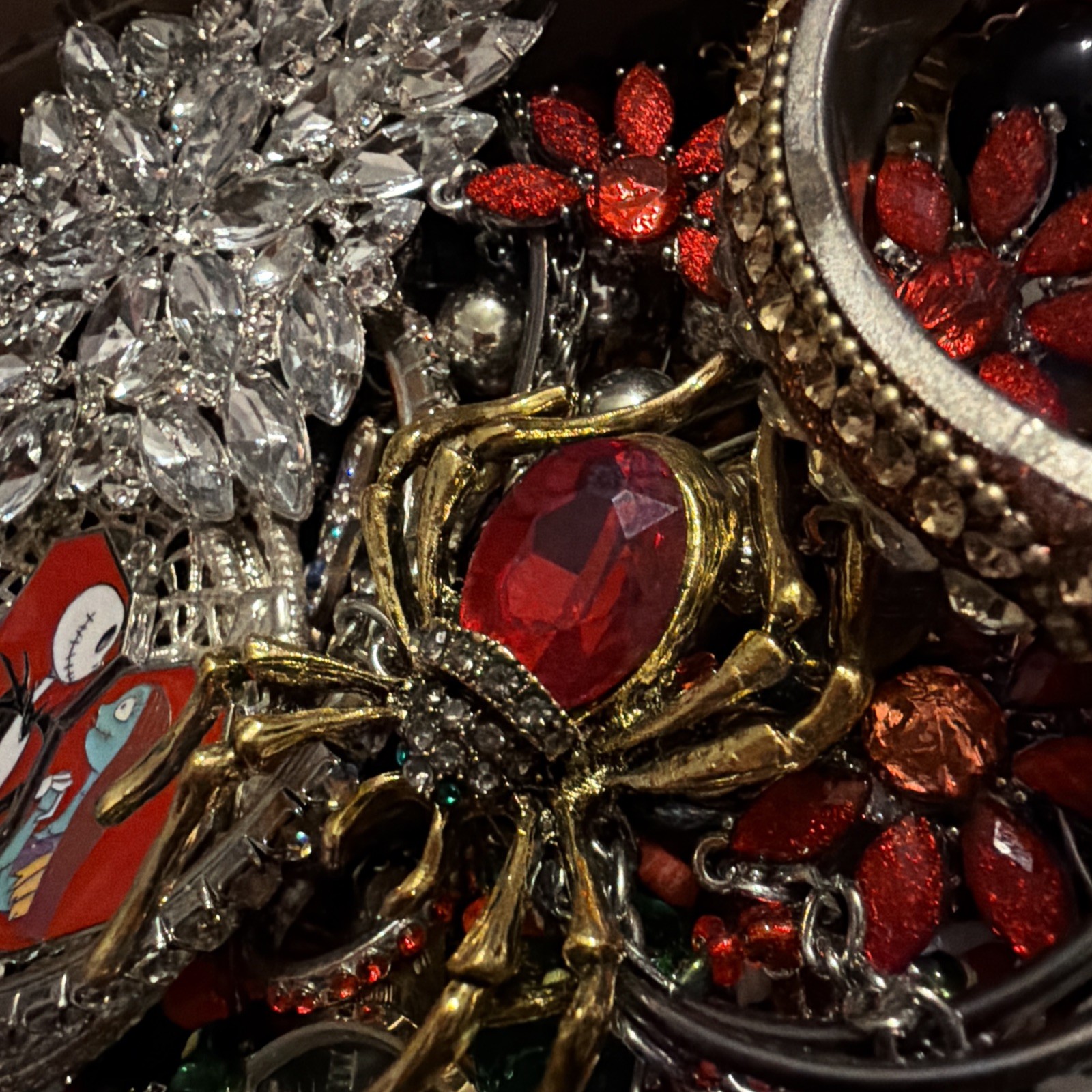 Vintage to Now Jewelry Lot, All Wearable Untested. No Broken. Box A10