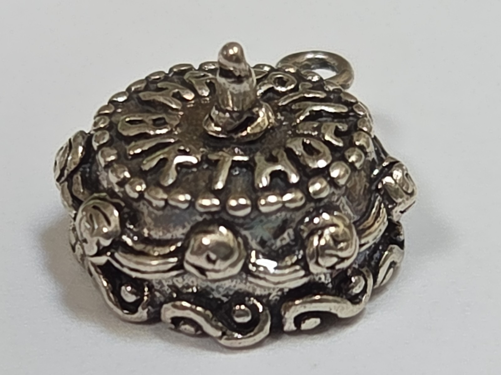 Sterling Silver ~ Happy Birthday Cake Charm ~ This One is RARE ~ VINTAGE