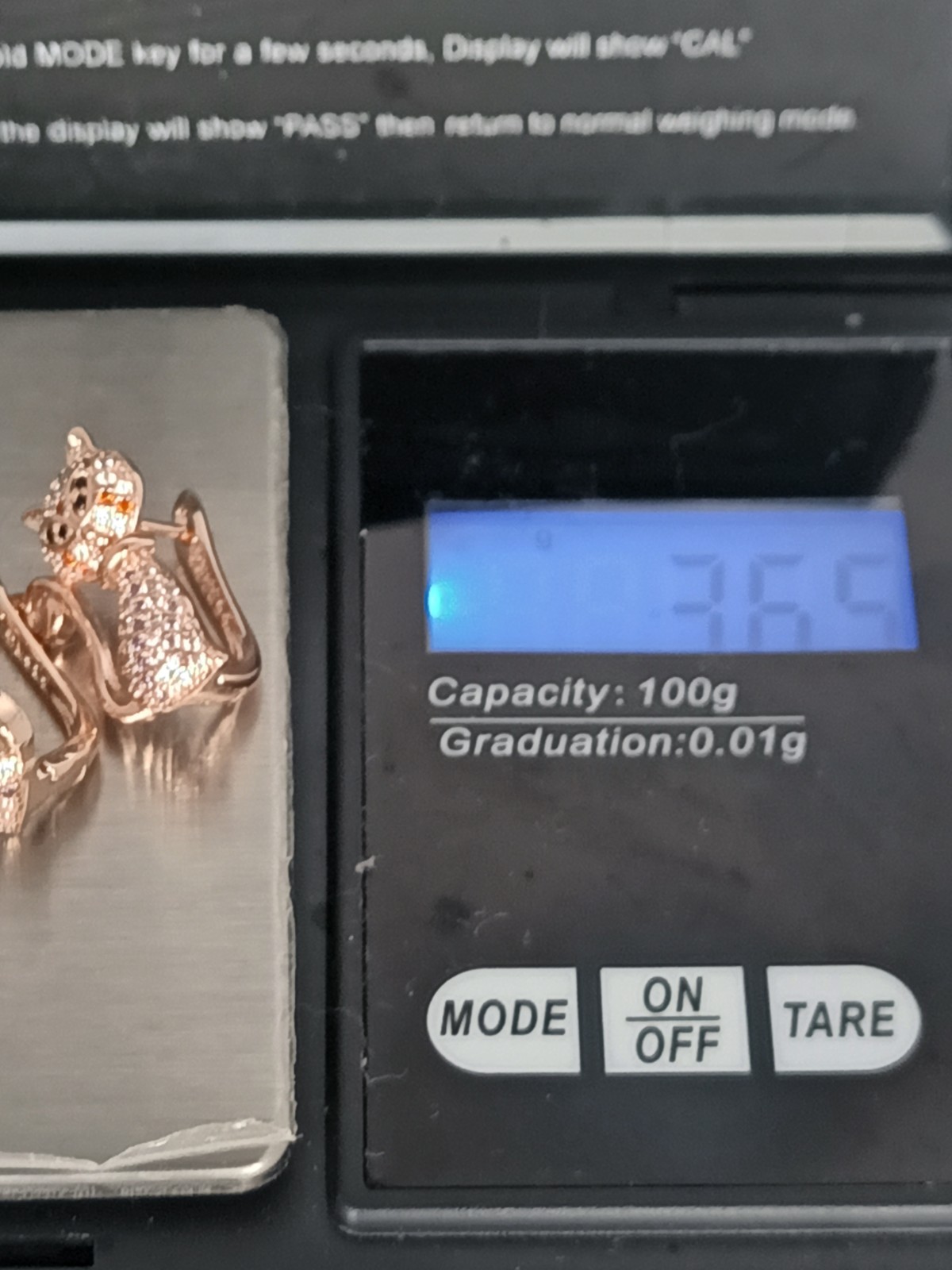 Vintage 1990-s 14 Ct Rolled Gold Cat Zircons Earrings-Hallmarked 585 RG