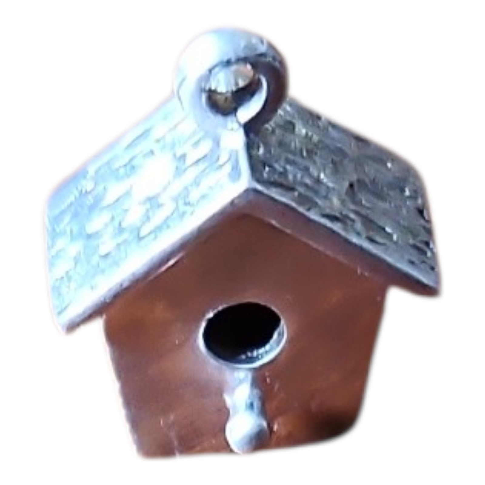 Estate Sterling Silver Brown County Silver Co. Birdhouse charm