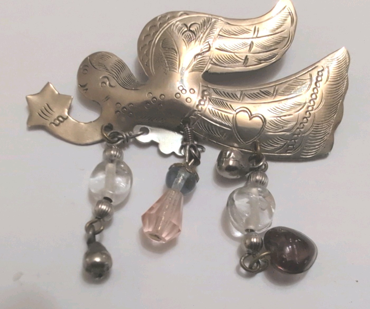 Vintage Variety Lot Of 6 Brooches/Pins In Gold And Silver Tones Some Signed