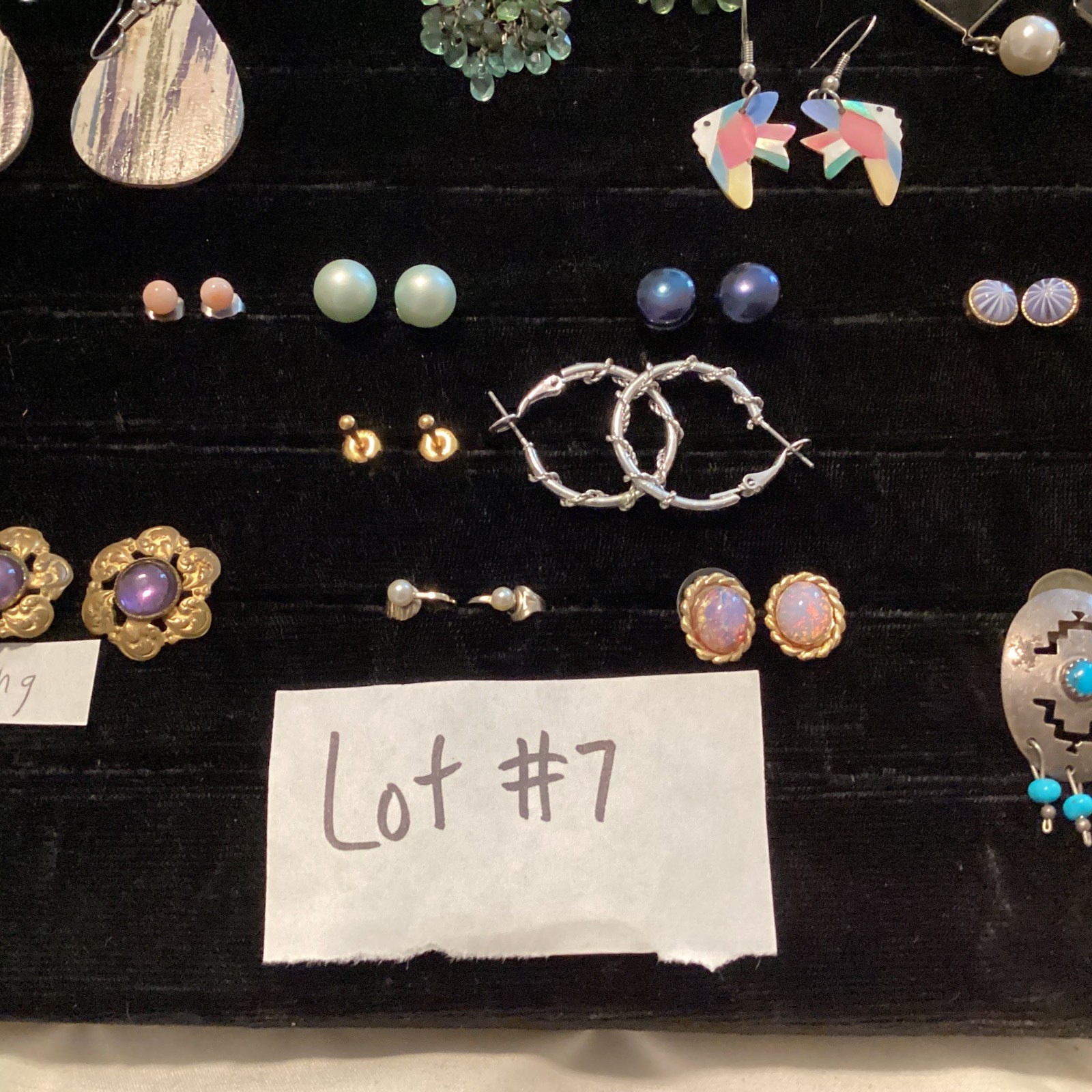 Lot 34 Pairs Vintage Earrings All Styles Some Signed Costume Jewelry