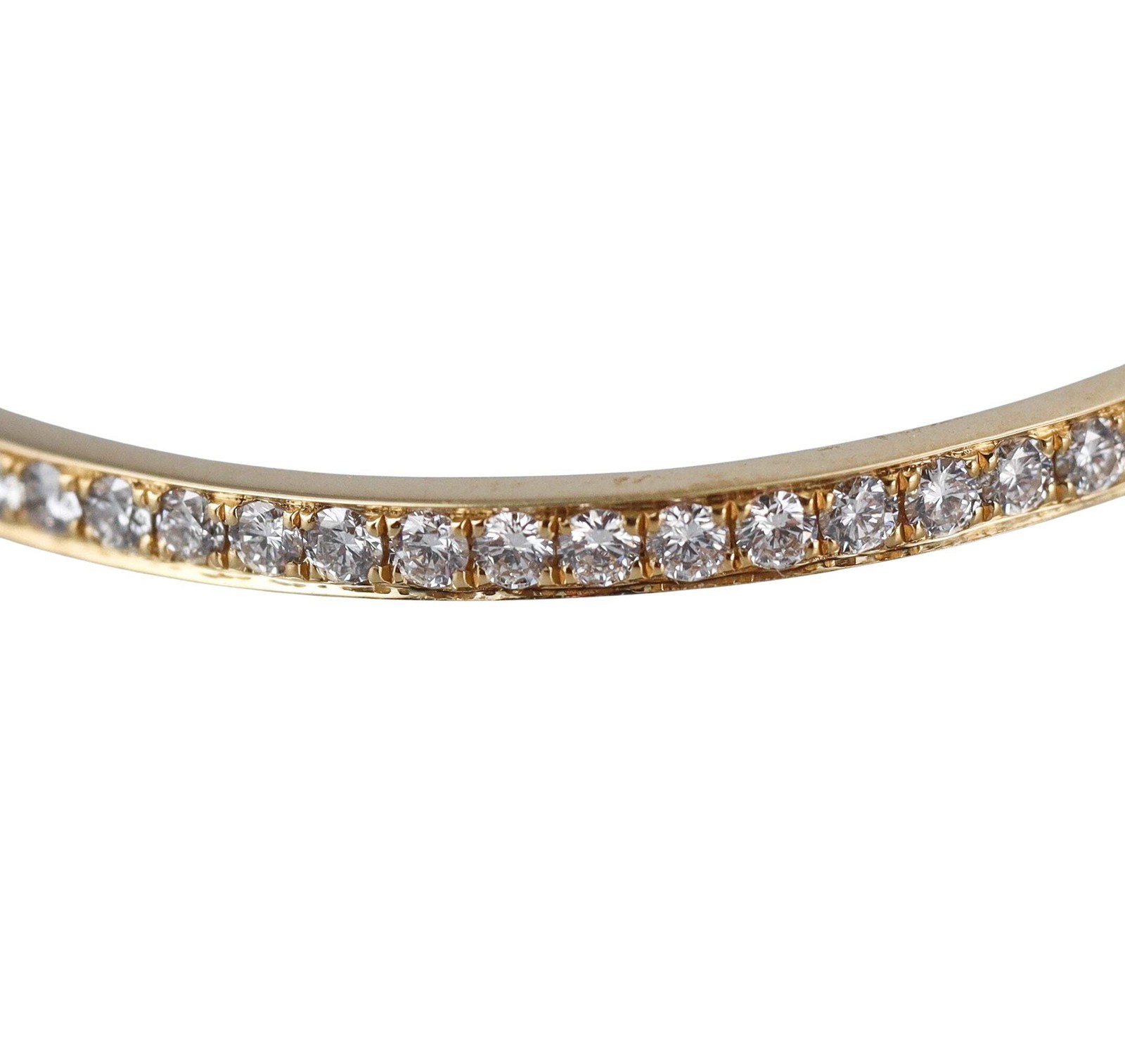Memoire by Hearts on Fire 18k Gold Diamond Hoops Earrings