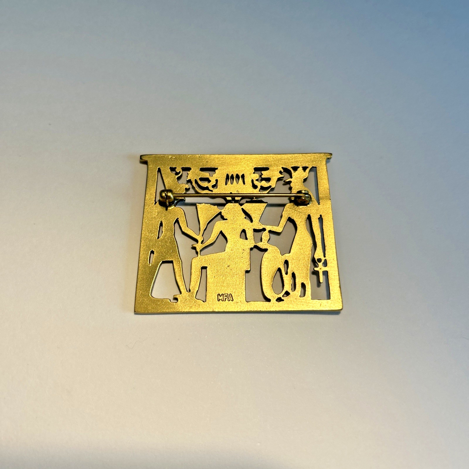 Egyptian Scene Pin by The Museum Of Fine Arts Boston Queen Of Piandky