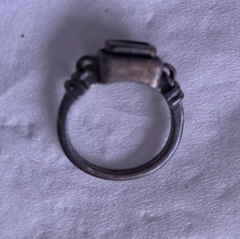 Signed Silpada Vintage Sterling Silver Size 9 Unisex Ring FOR YOUR STONE!