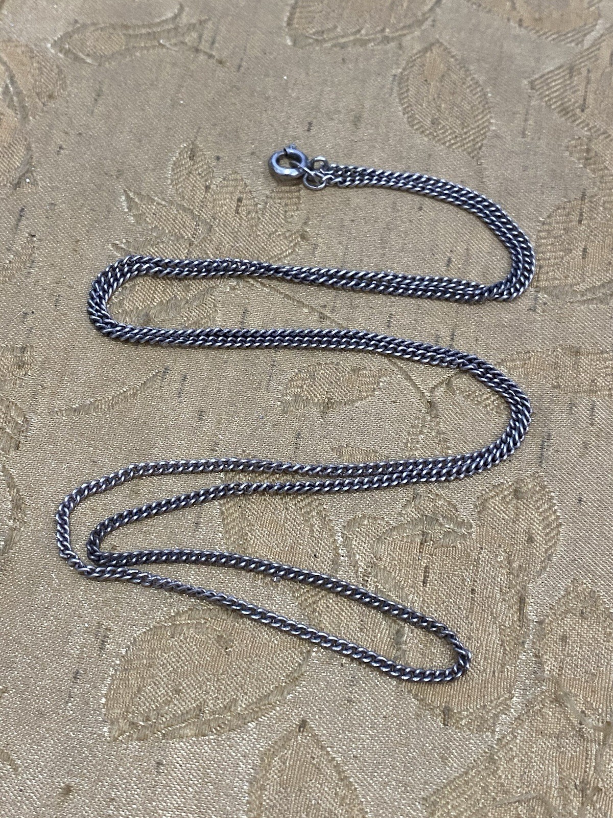 Vintage FBM Friedrich Binder Mönsheim German Modernist 835 Euro Silver 21” Chain