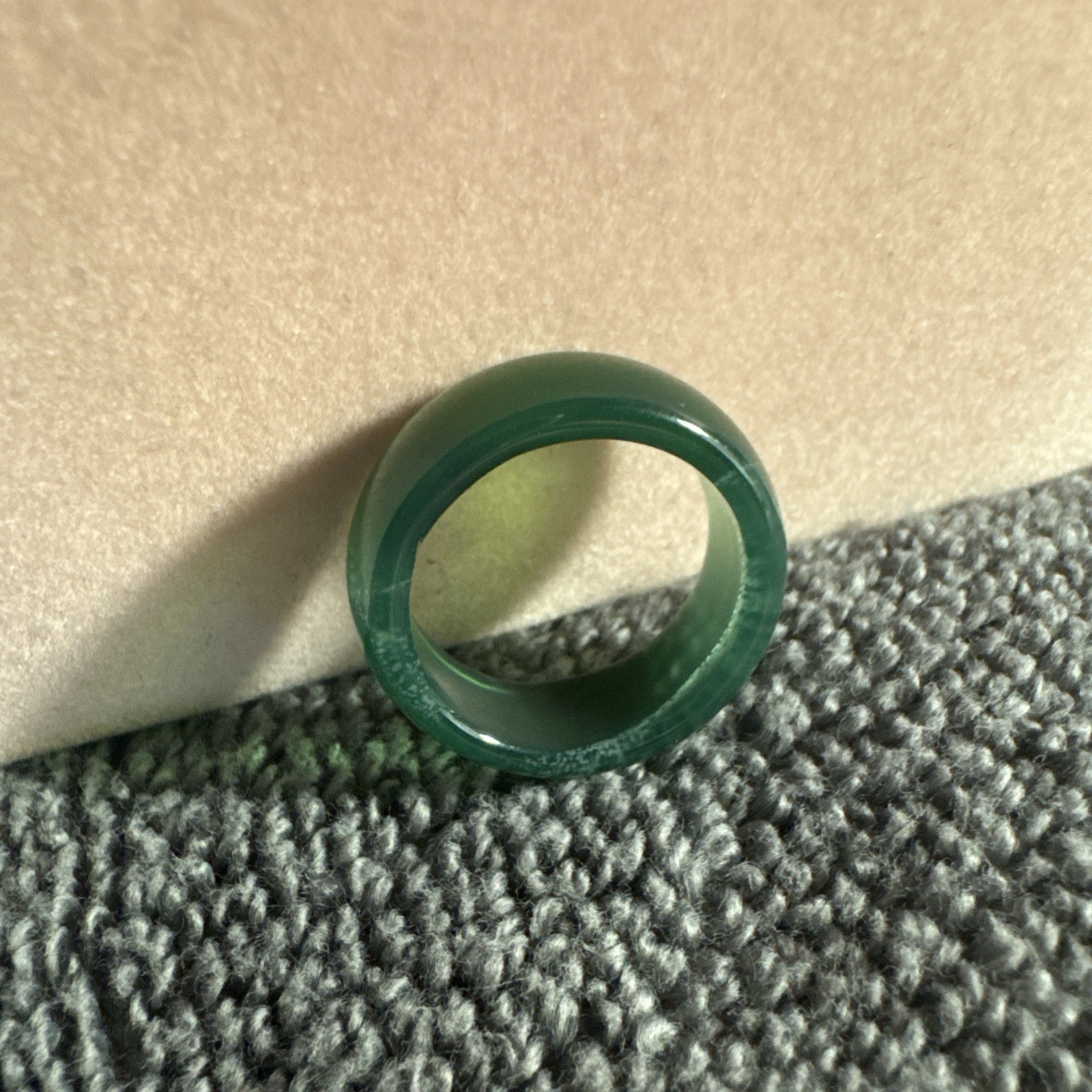 Jadite 7 3/4 Ring Vintage Jewelry Ring