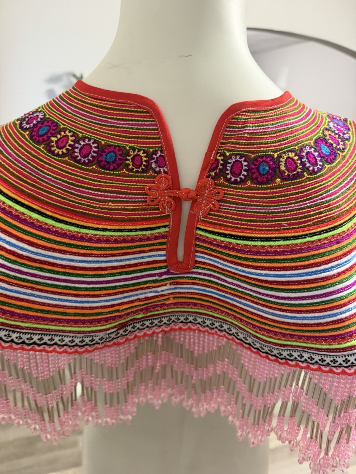 Collar Hmong vintage, collar tradicional Hmong