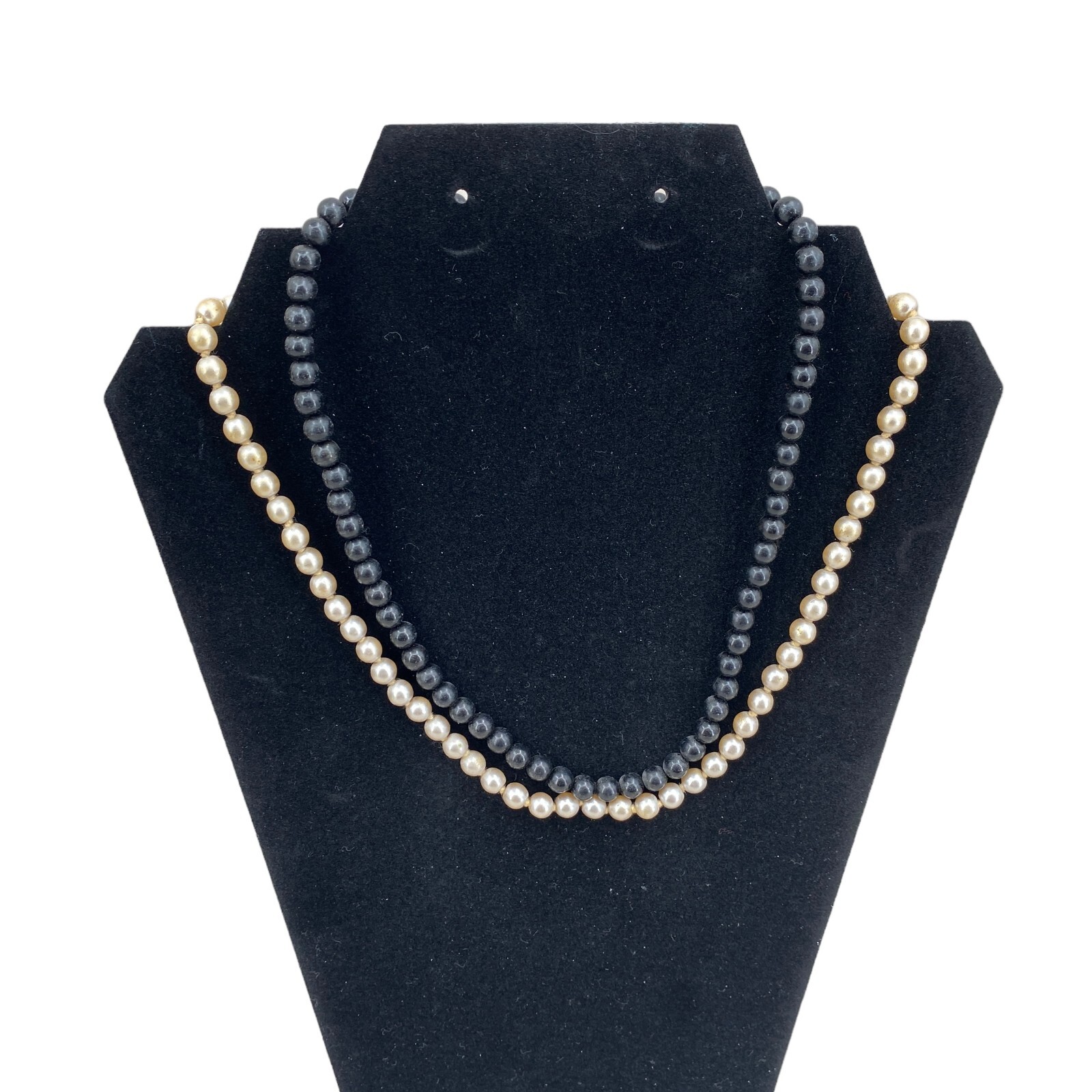Costume Jewelry Lot of 4 with Assorted Colors/Sizes Necklaces