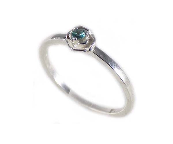 Alexandrite Rose Ring Antique 19thC Siberia Natural Handcrafted Color-Change Gem