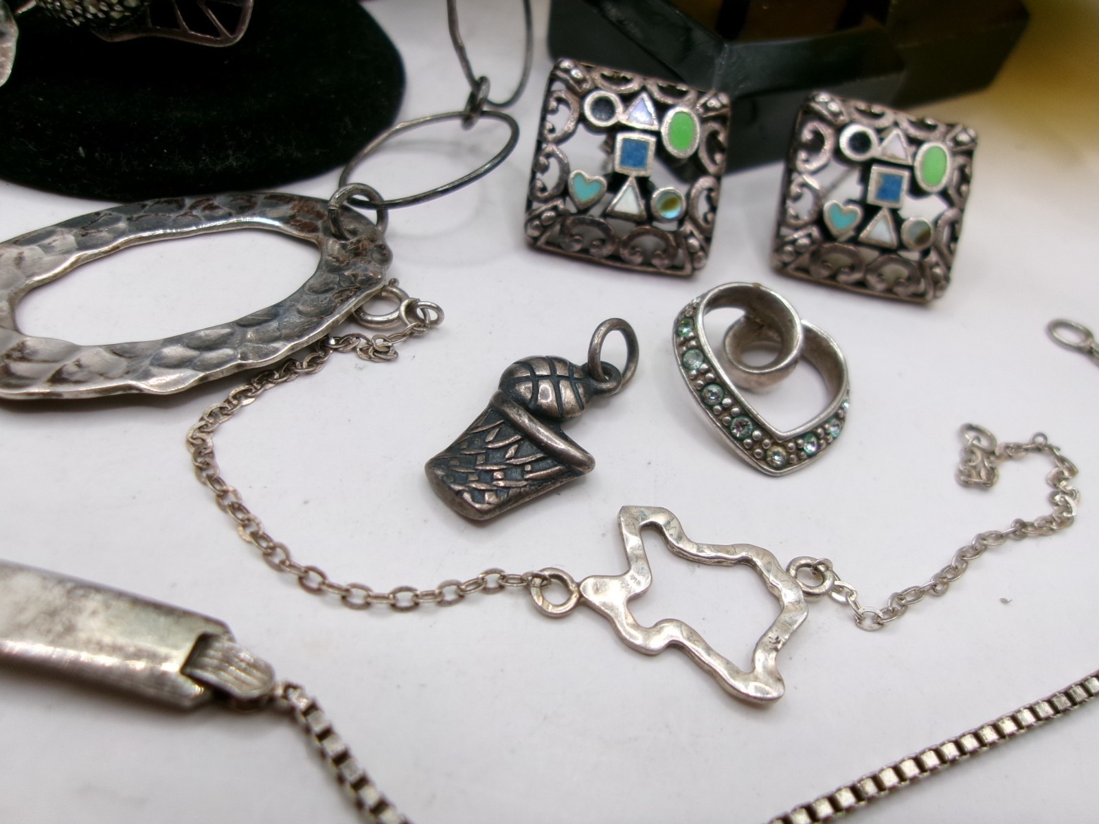 Sterling Silver Jewelry Lot~78 Grams~SILPADA~JAMES AVERY~AVON~ITALY~SD~ALL WEAR