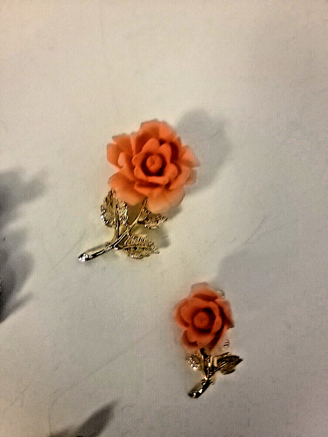 Set of 8 Vintage Brooches Assorted Sizes