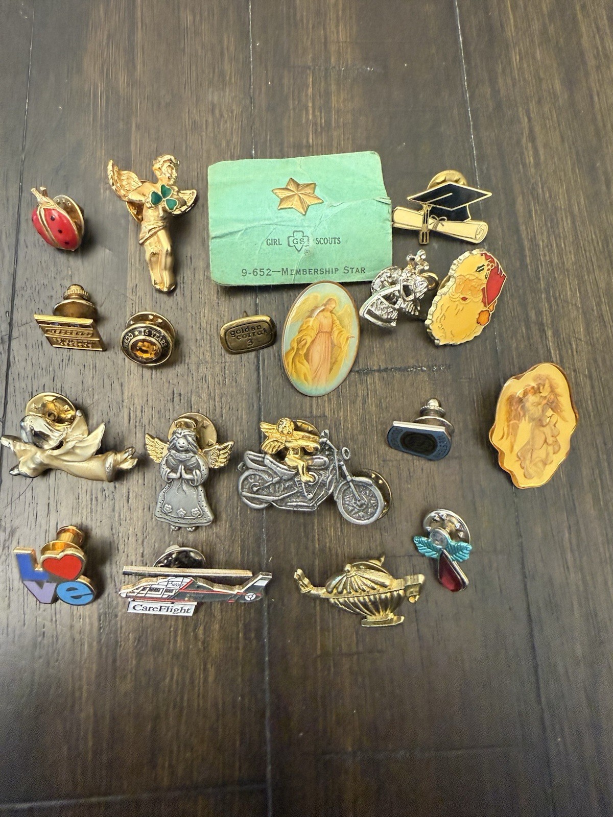 Lot Of 19 Vintage Pins