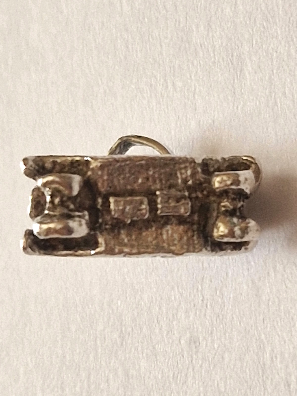 Vintage Sterling Silver Classic Antique Car Pendant Charm Hallmark 3g