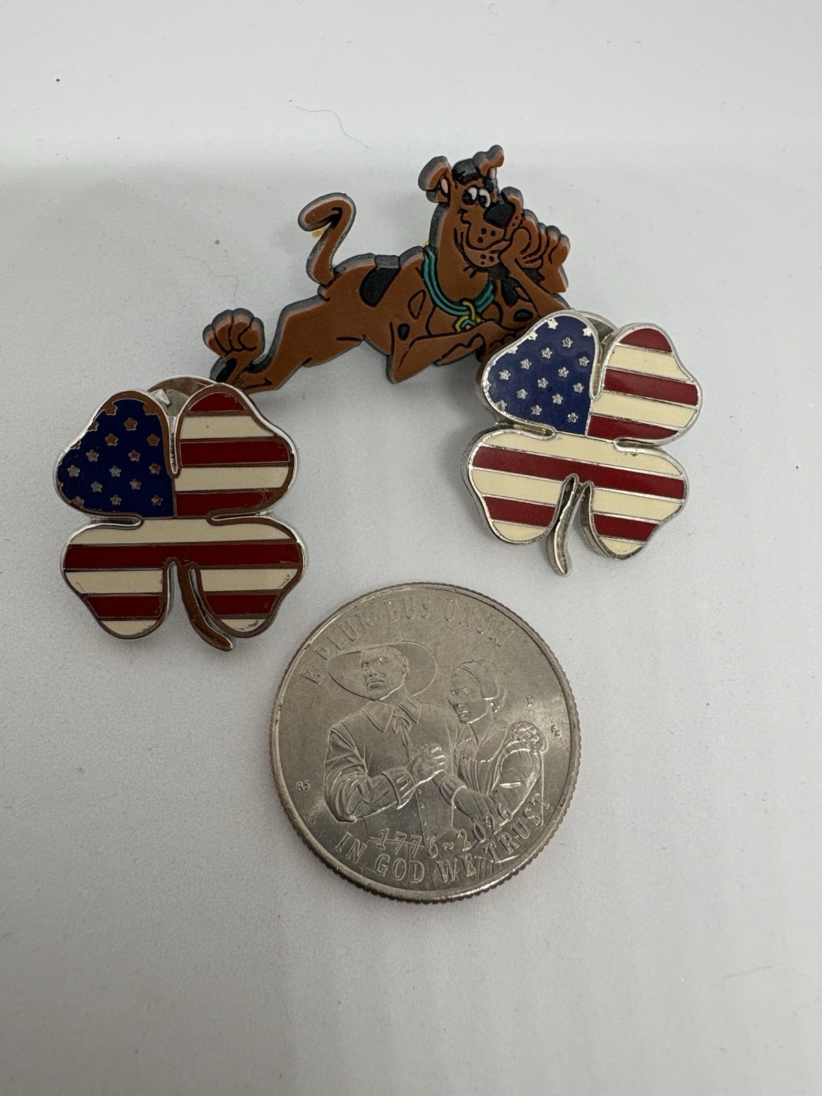 Lot Of Vintage Lapel Tie Pins Random Variety Blood Drive Flags Travel Workplace