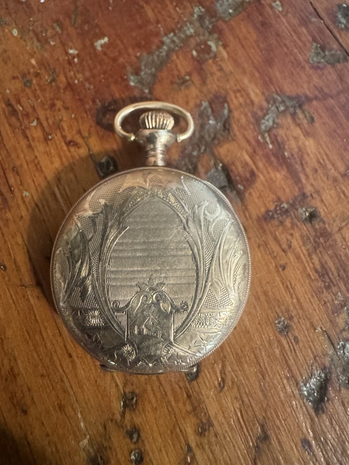 Ladies Elgin G F Pendant Watch Small 1910 Runs Philadelphia Watch Co Case BR1