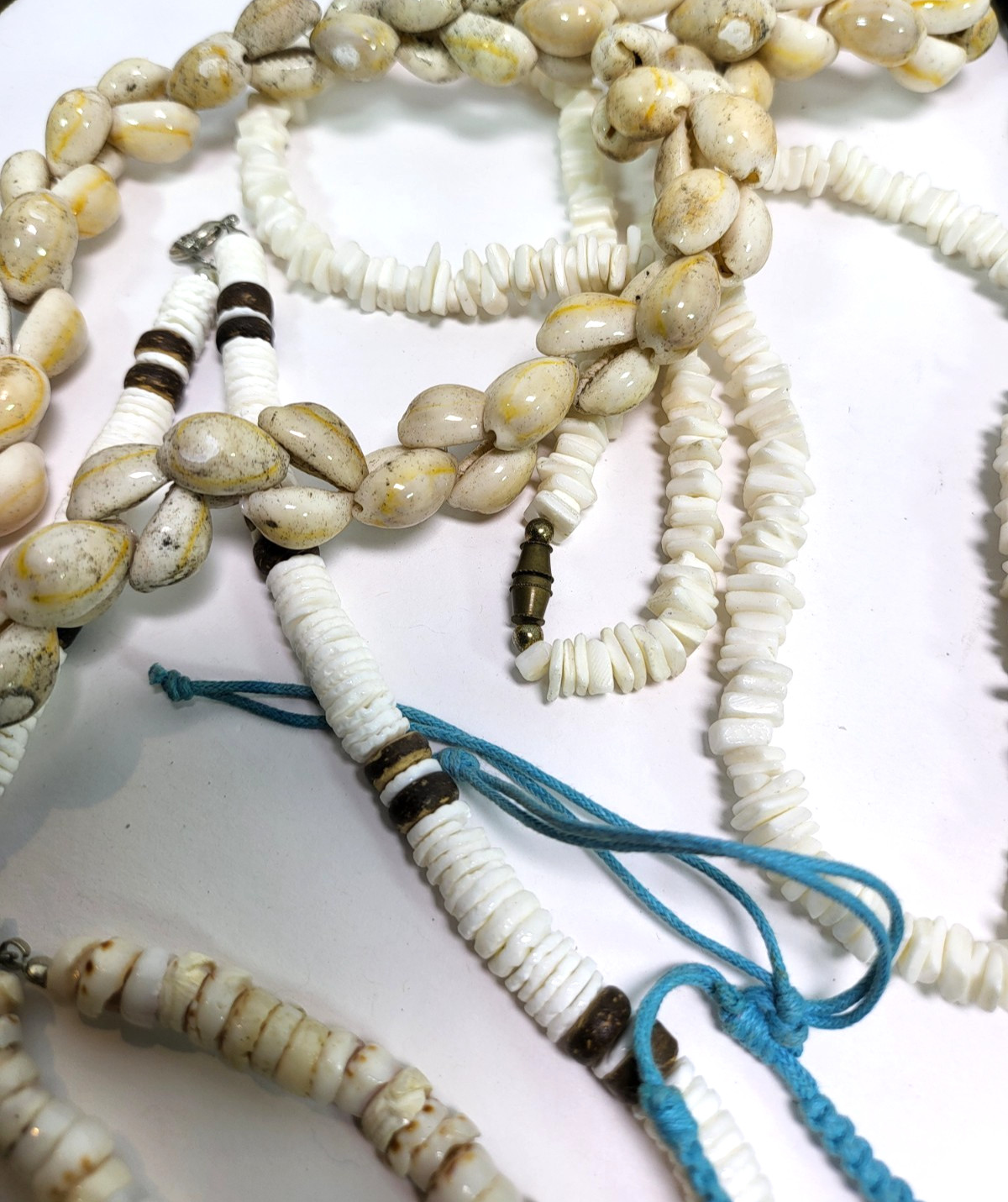Over 1 lb Seashell Jewelry Lot Wearable Beach Boho Ocean Style VTG-New