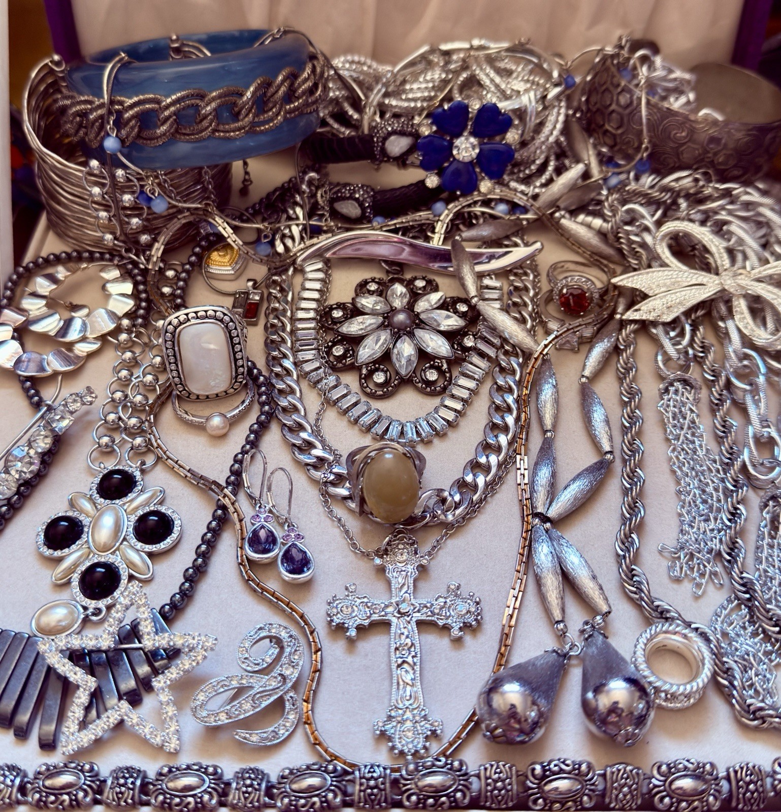 Vintage Estate Costume Jewelry Lot! MONET, NAPIER and more!