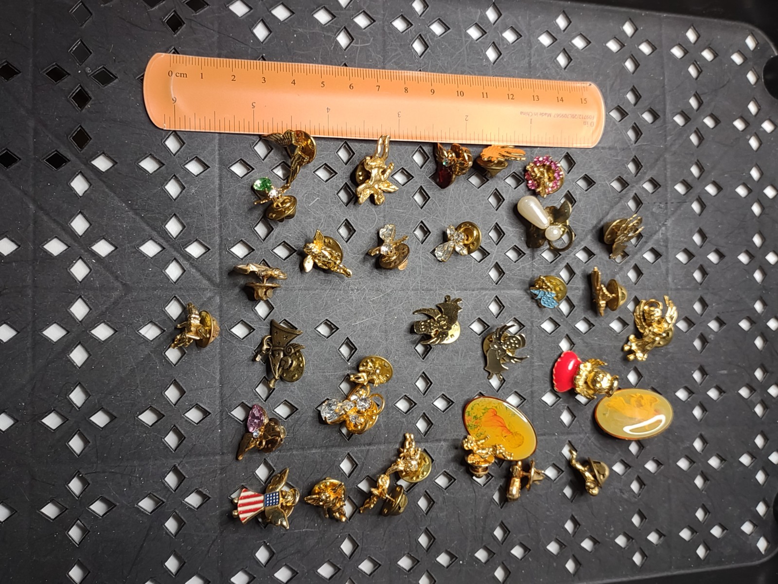 Lot Of Angel / Cherub Themed Pins Angel Pin Lot FTPAG