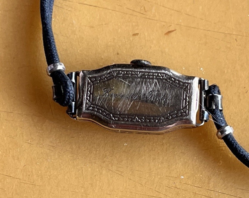 Antique Womens Gruen Watch Gold-Filled Works Swiss Made