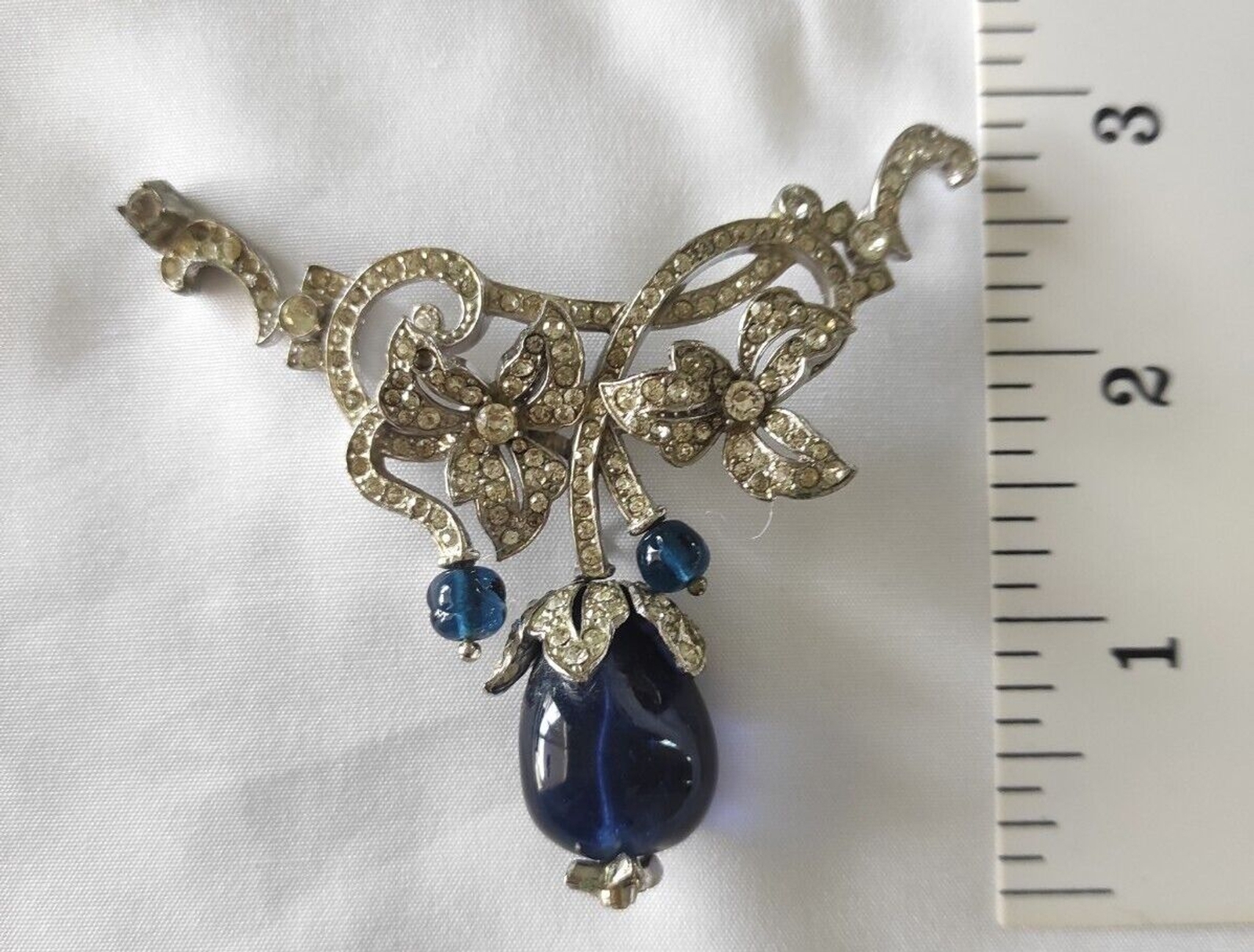 Cristian Dior by Kramer Brooch 1950s Vintage Collectible