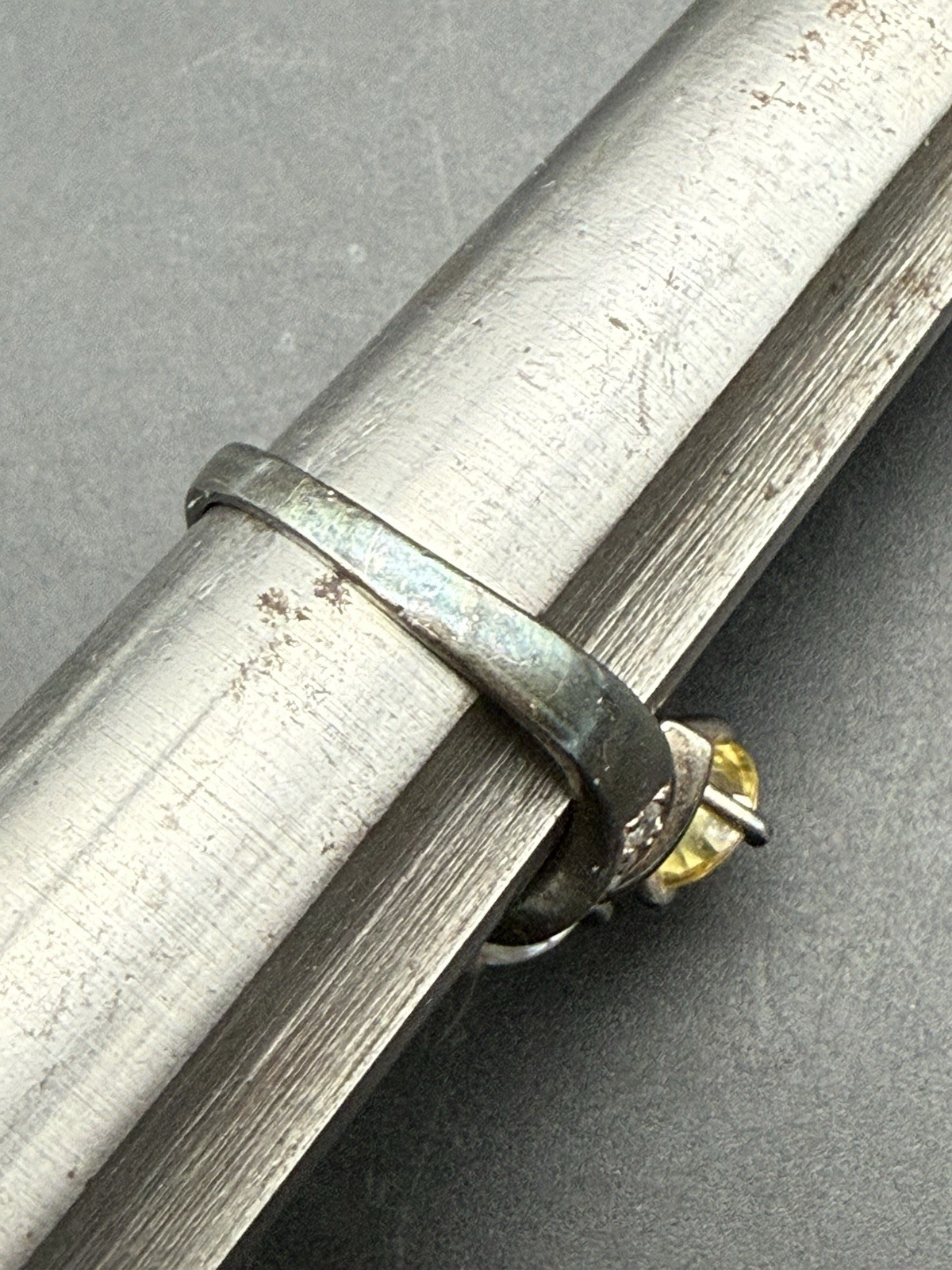 Estate Vintage Fashion Ring | Sterling Silver – Size 8