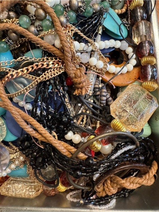 1 Lb of Assorted Jewelry Costume Mystery Resalable All Wearable BUY 3 GET 1 FREE
