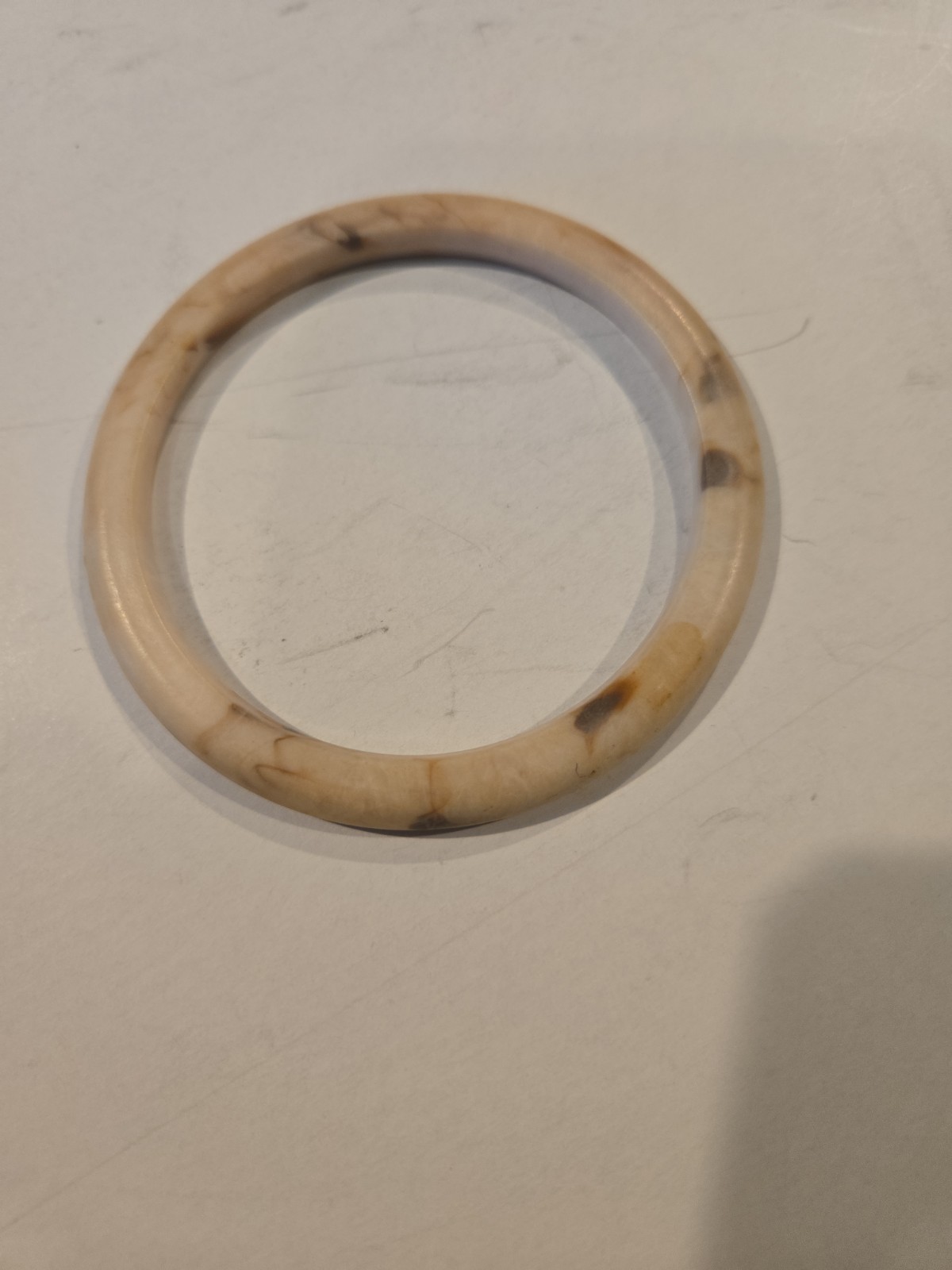 Marble Pattern Bangle Bracelet 2 Piece Set