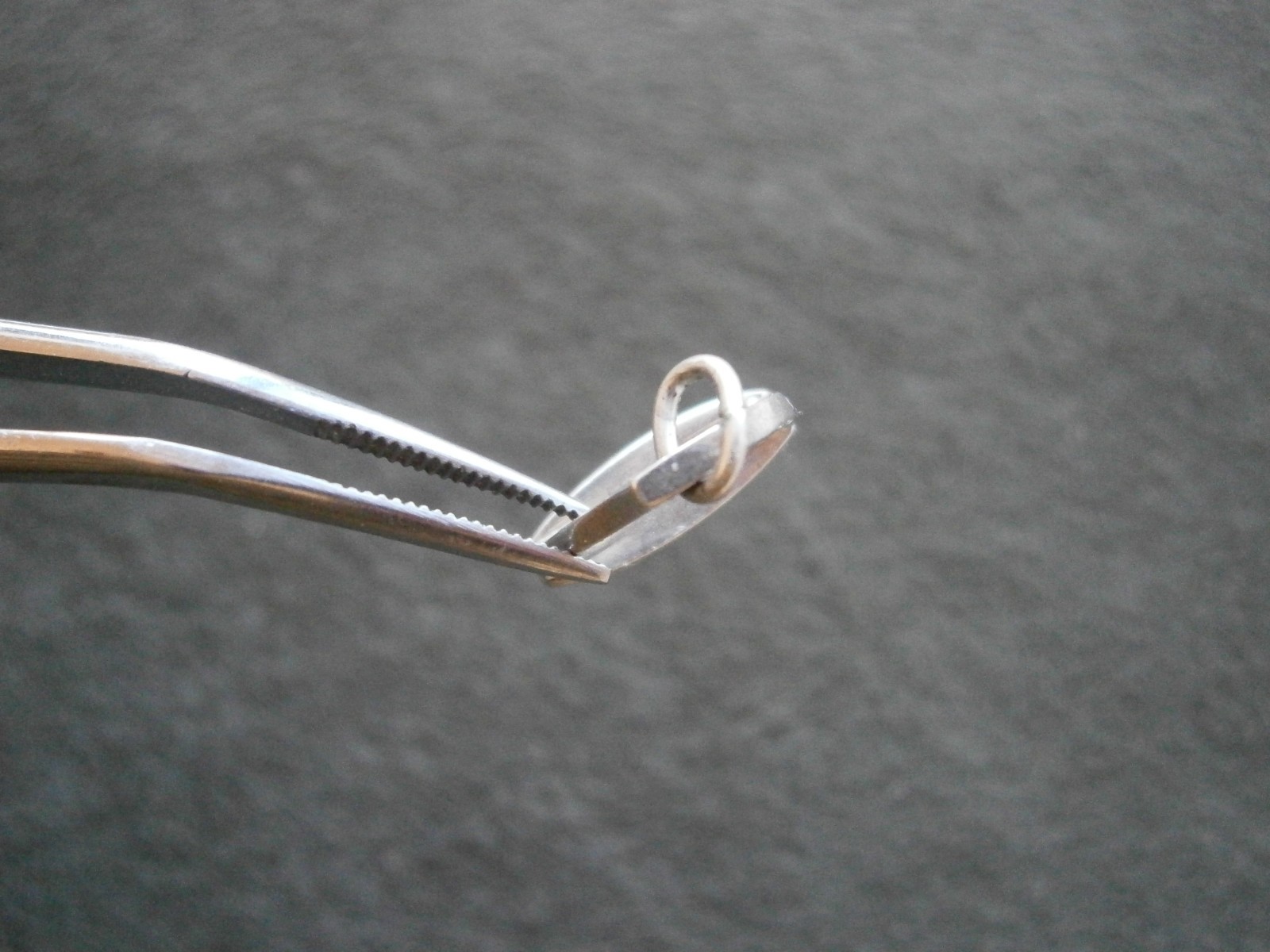 Stirrup Iron Horse Riding Vintage Sterling Silver Bracelet Charm Pendant 1.5g