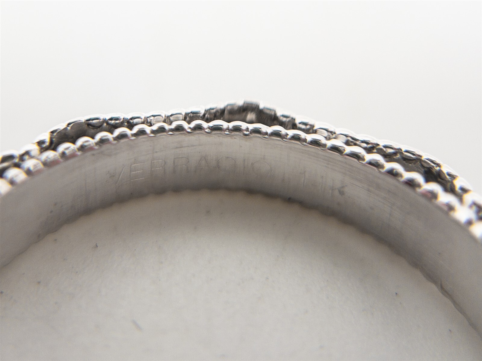$6000 VERRAGIO EGL CERT VS2 G 1.23ct IDEAL CUT ROUND Diamond 14k White Gold Ring
