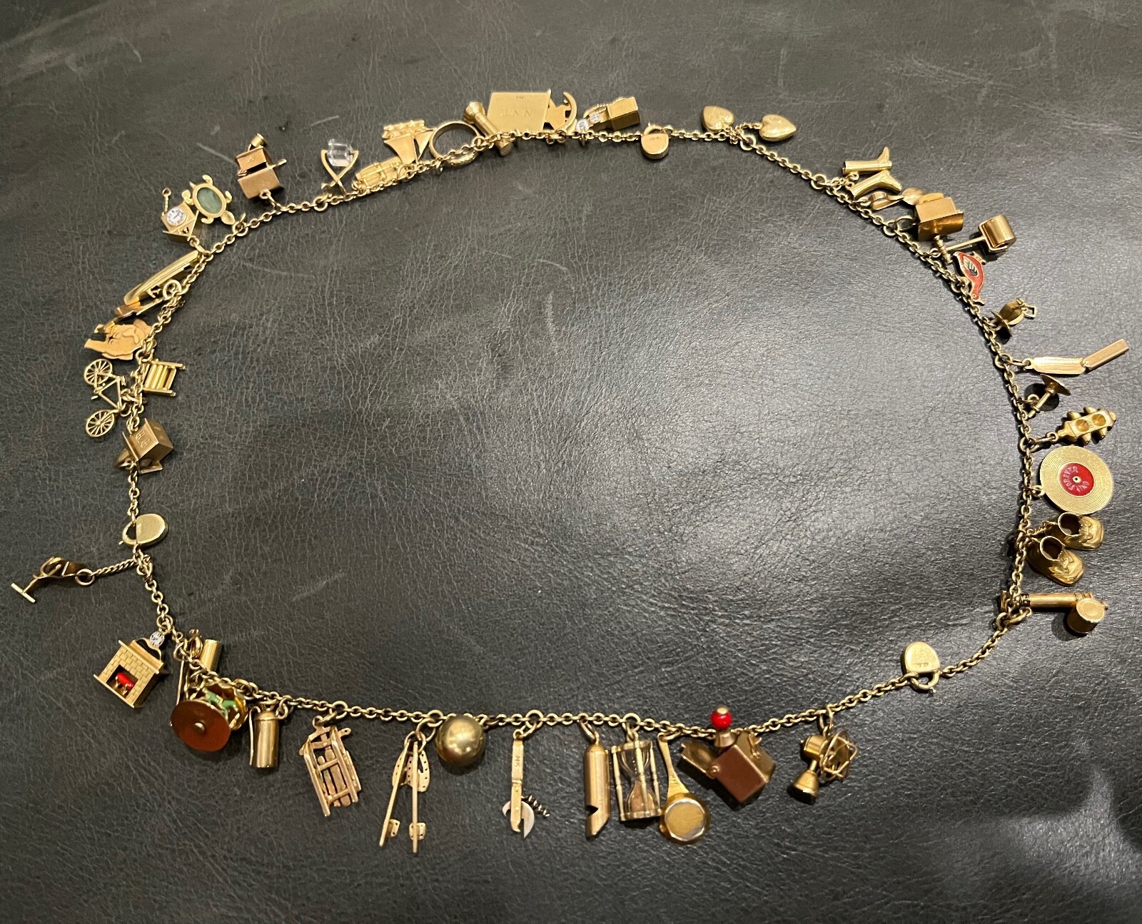 Nannette’s Unparalleled Trio of Charm Bracelets 1920-30’s — none better