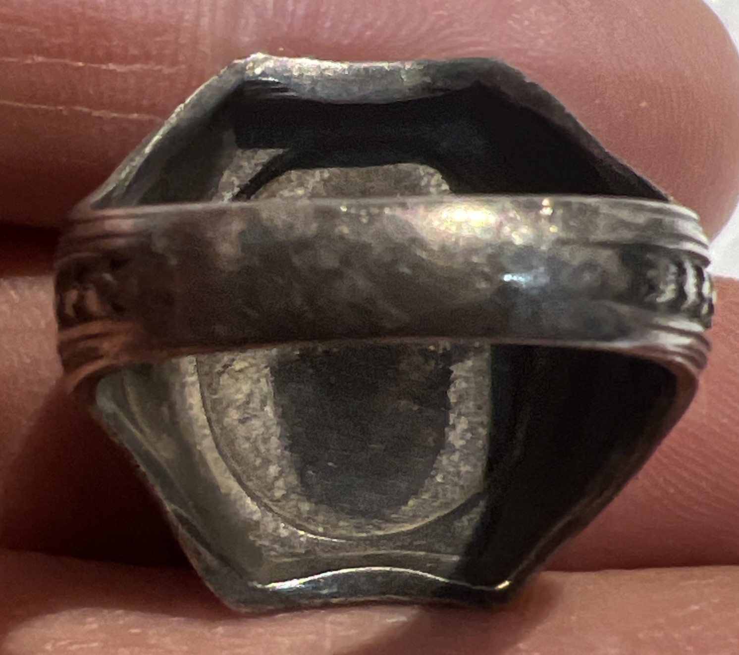ww2 U.S. Coast Guard Sterling sliver Size 7.75 rare vintage