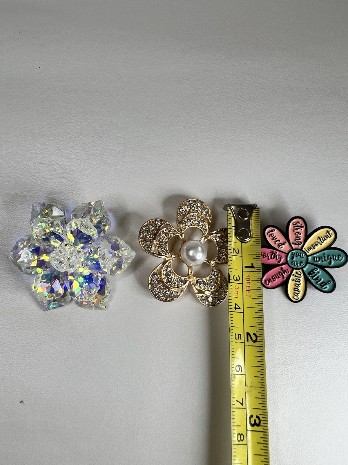NEW Bundle Lot Floral Brooches crystal enamel rhinestones faux pearl pins