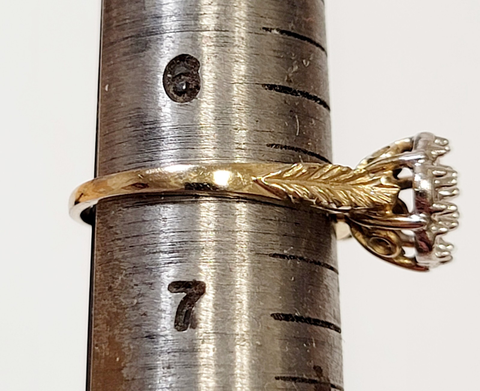 5 Vintage Brass Wedding Rings Salesman Samples No Stones Size 5.5 To 6.5