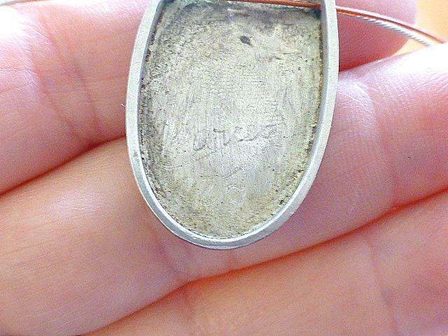 Artisan MARCIA Sterling Silver Copper Pendant Necklace Choker Neckring