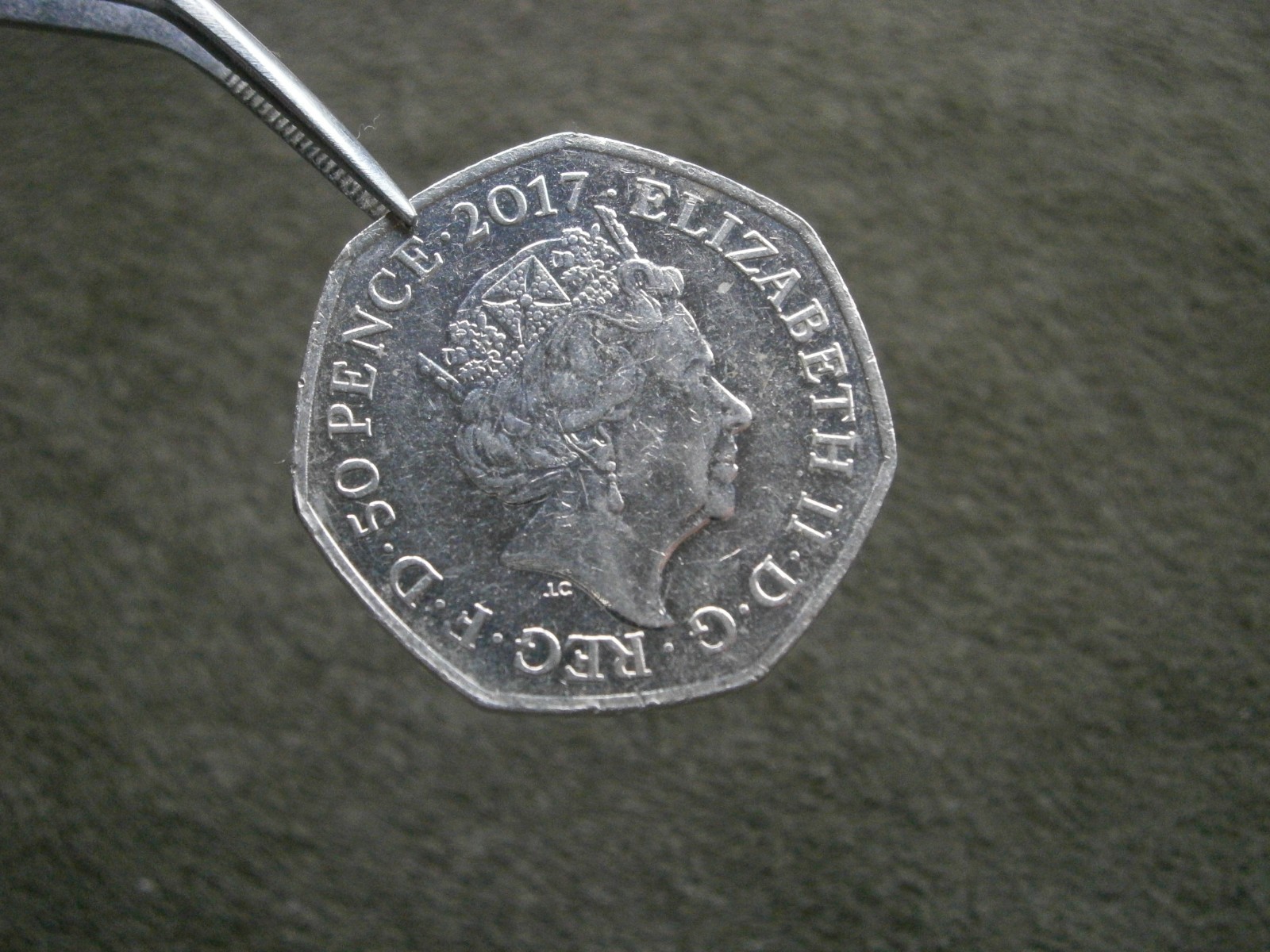 Tom Kitten Beatrix Potter UK Queen Elizabeth II 50 Pence Coin 8.0g ~ 2017