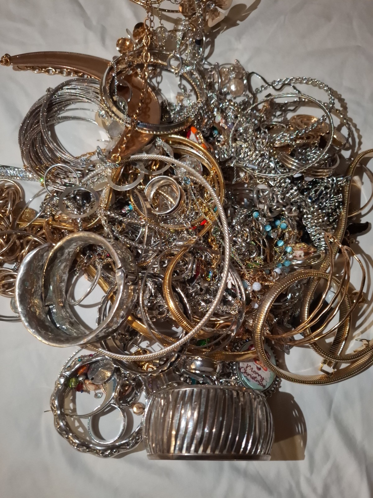 Unsearched Jewelry Lot Vintage to Modern 7 Lb