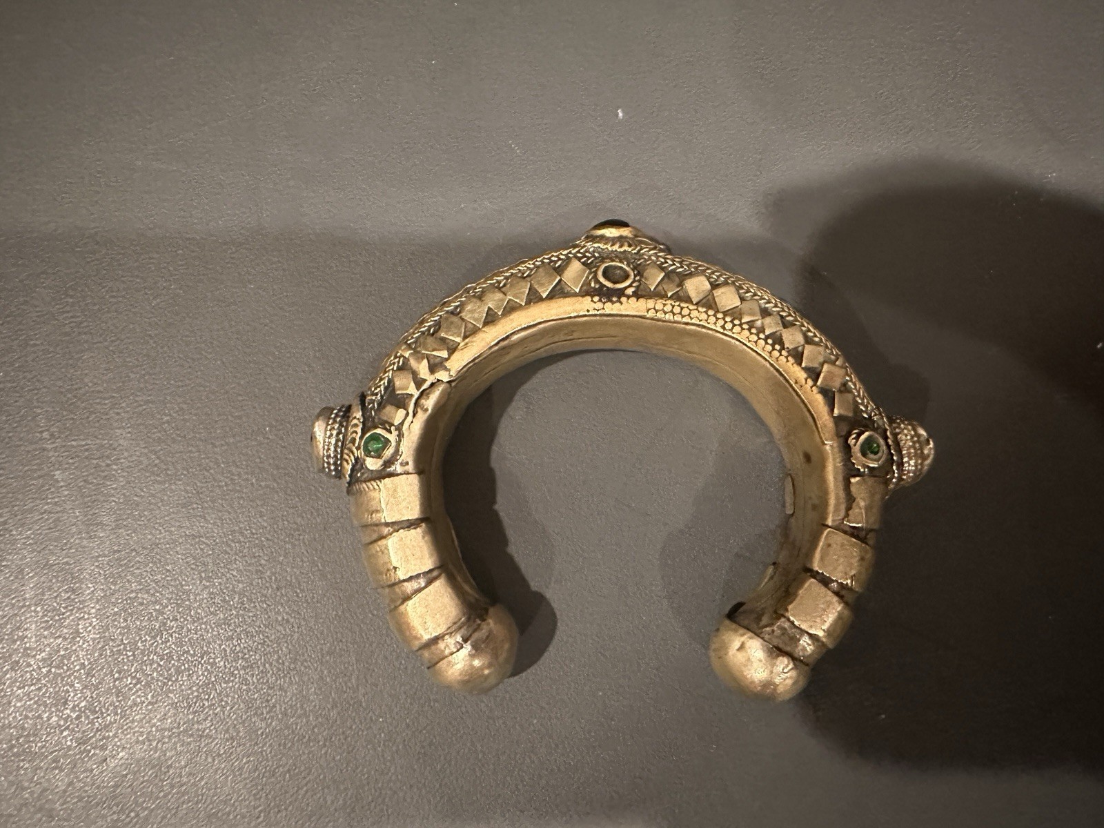 Antique Tribal Torque Cuff Bracelet – Middle Eastern / North African
