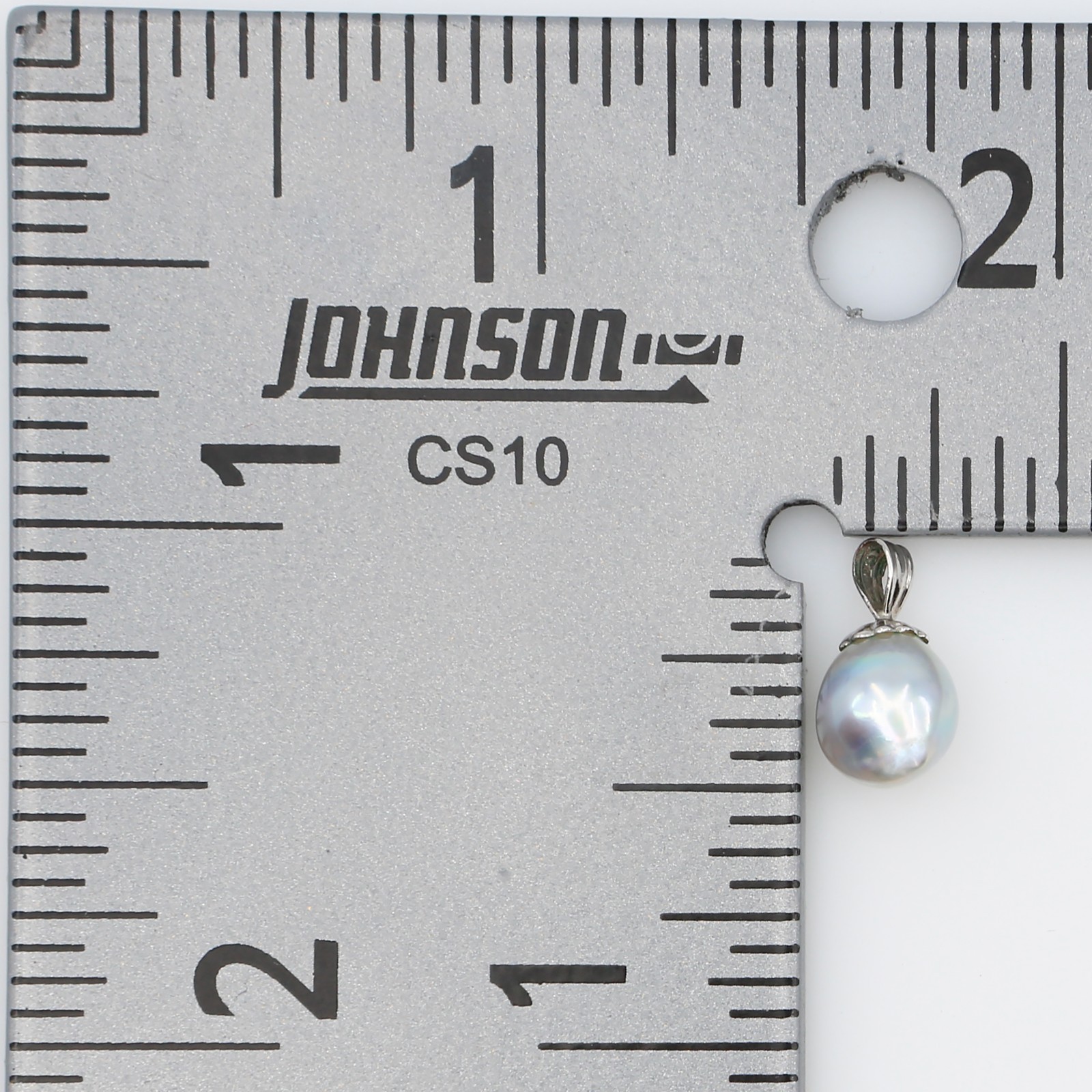 Vintage Baroque Pearl Pendant Iridescent Luster Fluted 1/20th 12K GF Cap