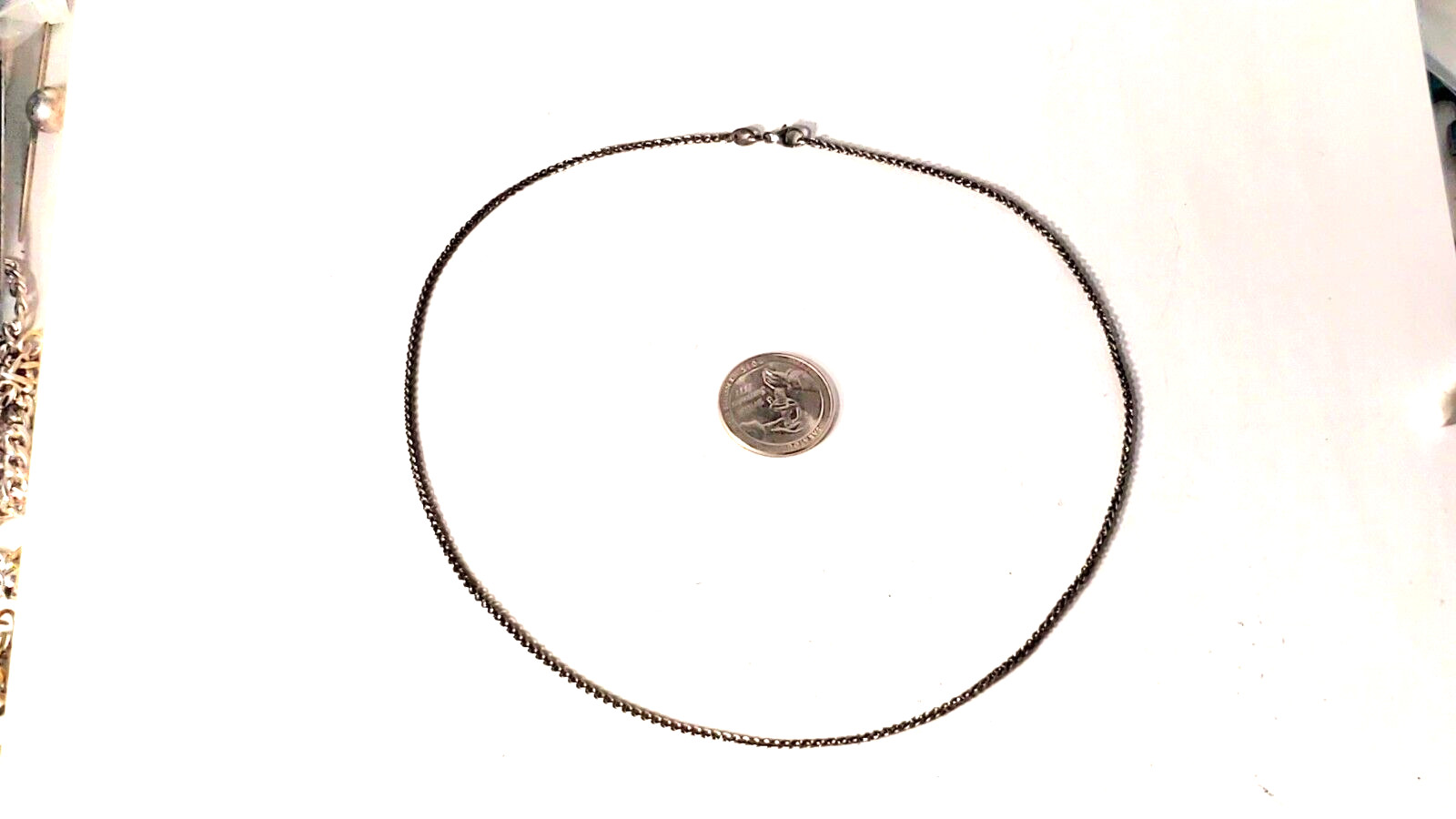 Vintage Sterling Silver JAMES AVERY Foxtail Chain Necklace Lot 18″