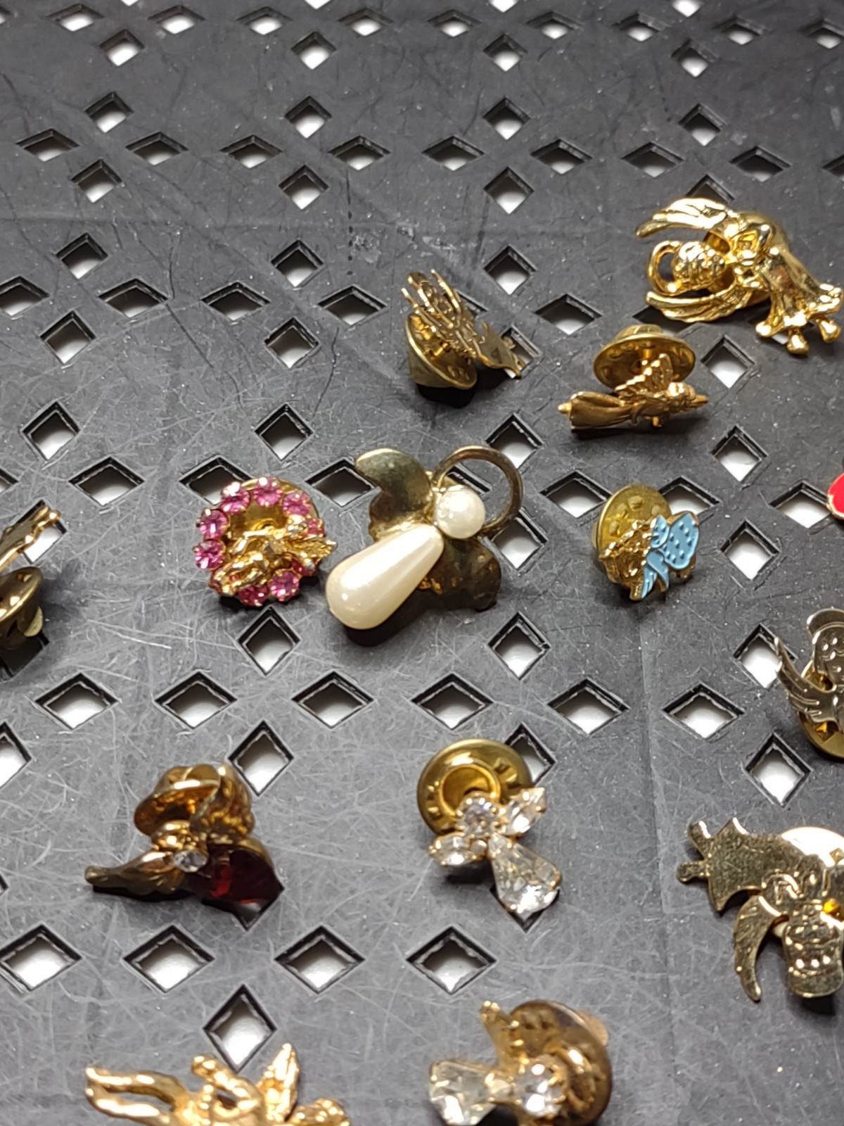 Lot Of Angel / Cherub Themed Pins Angel Pin Lot FTPAG
