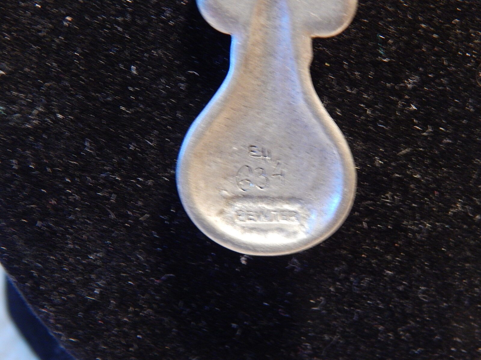 VTG 1980S PEWTER MOUSE NECKLACE 634 EH FH ? PENDANT