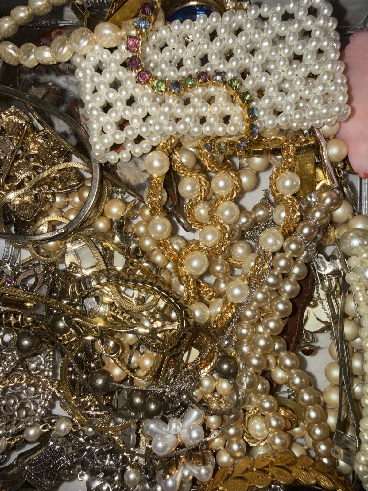 Curated Wearable Vintage Jewelry Collection – 4.1 Lbs TOTAL.