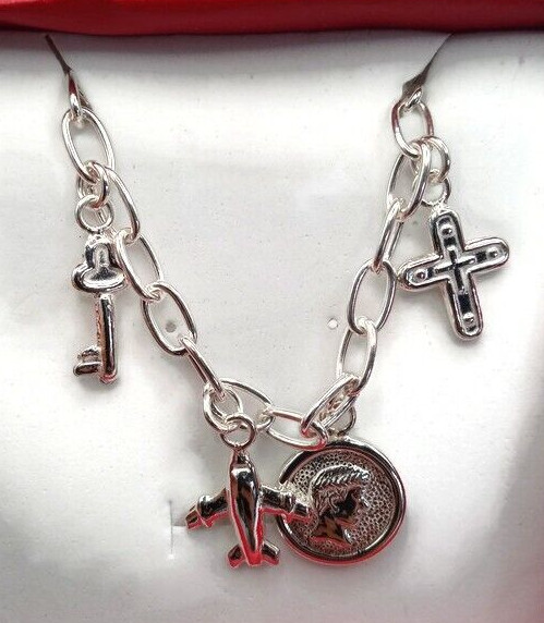 Unisex 950 Sterling Silver Travel Bracelet