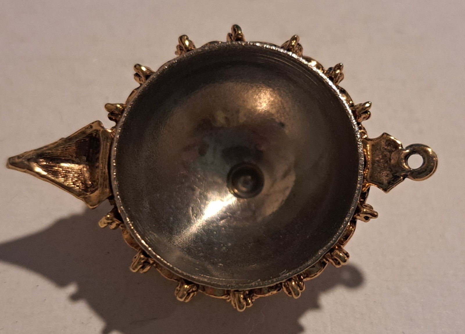 Arthur Pepper Vintage Christmas Ornament Pendant (See Description) Gold Tone