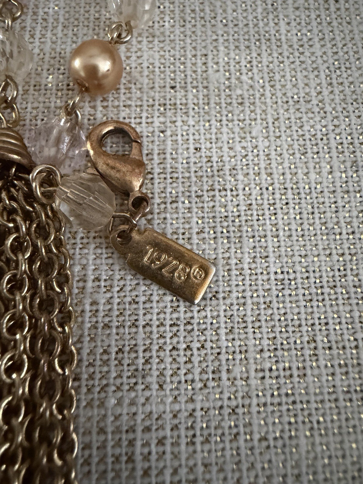 Vintage 1928 Tassel Necklace