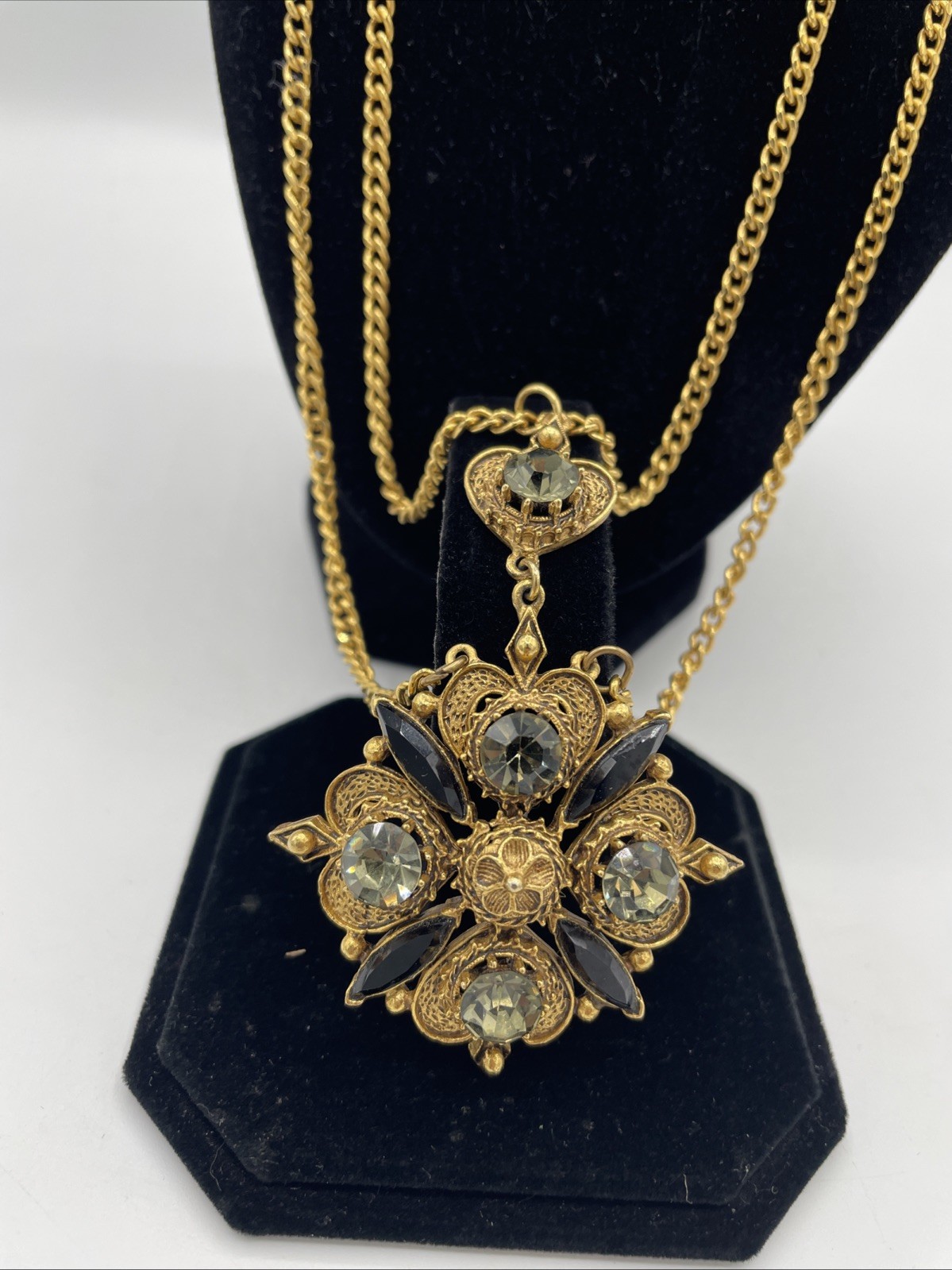 La FLorenza Necklace Double Strand Romantic Revival